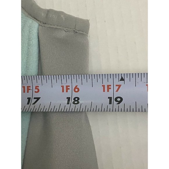 Eddie Bauer 365 Polartec windcutter fleece Vest womens sz L Blue Green Gray - Picture 9 of 12